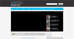 Desktop Screenshot of exploratheque.net